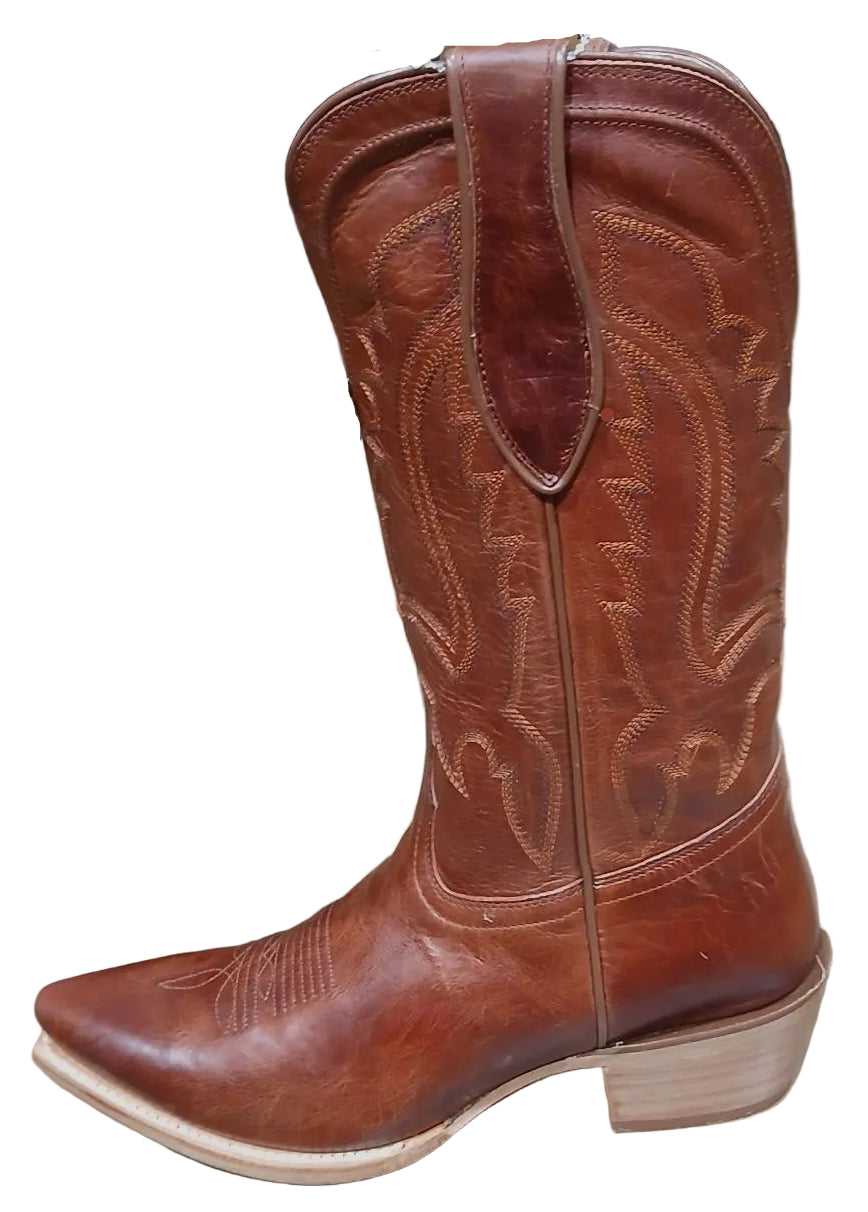 TONY LAMA VAL GINGER GOAT LEATHER WOMEN'S BOOT