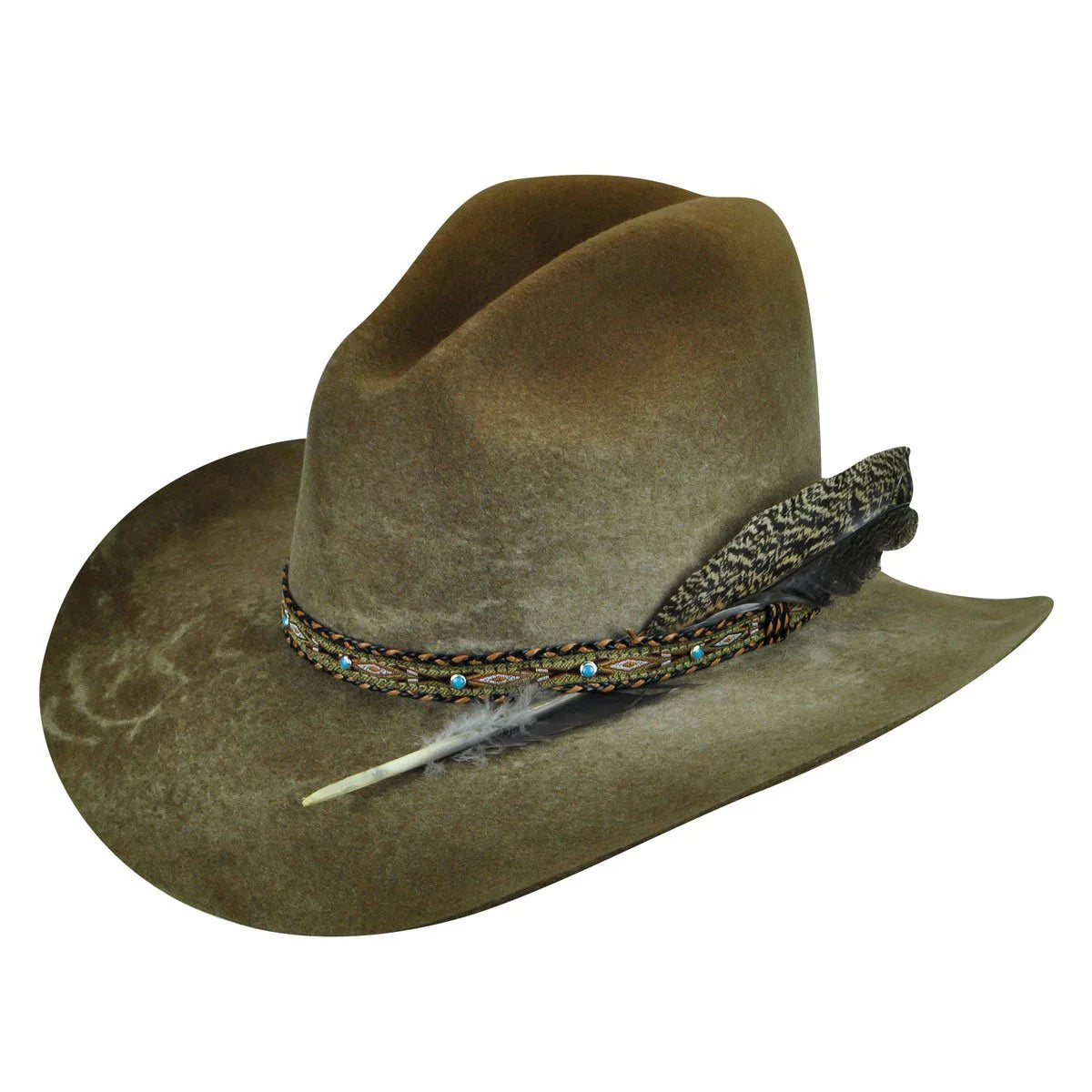 BAILEY RENEGADE ZELLA GUS CROWN HAT - SOOTY PALOMINO
