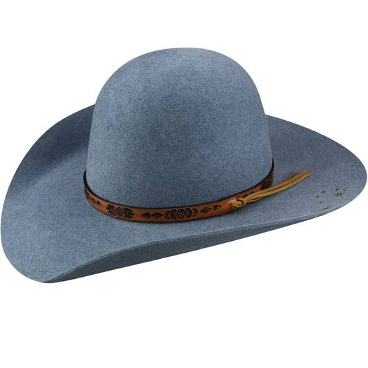 BAILEY RENEGADE MARANA OPEN CROWN WOOL FELT HAT - VINTAGE DENIM