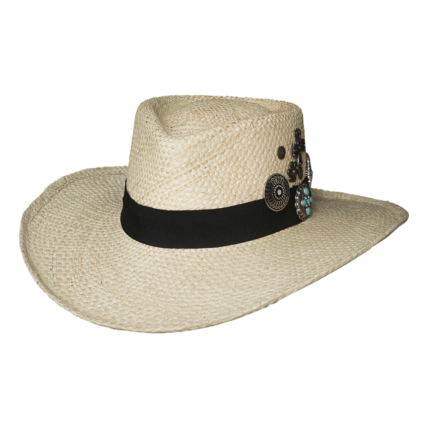 LADIES WILD AS YOU NATURAL GENUINE PANAMA HAT
