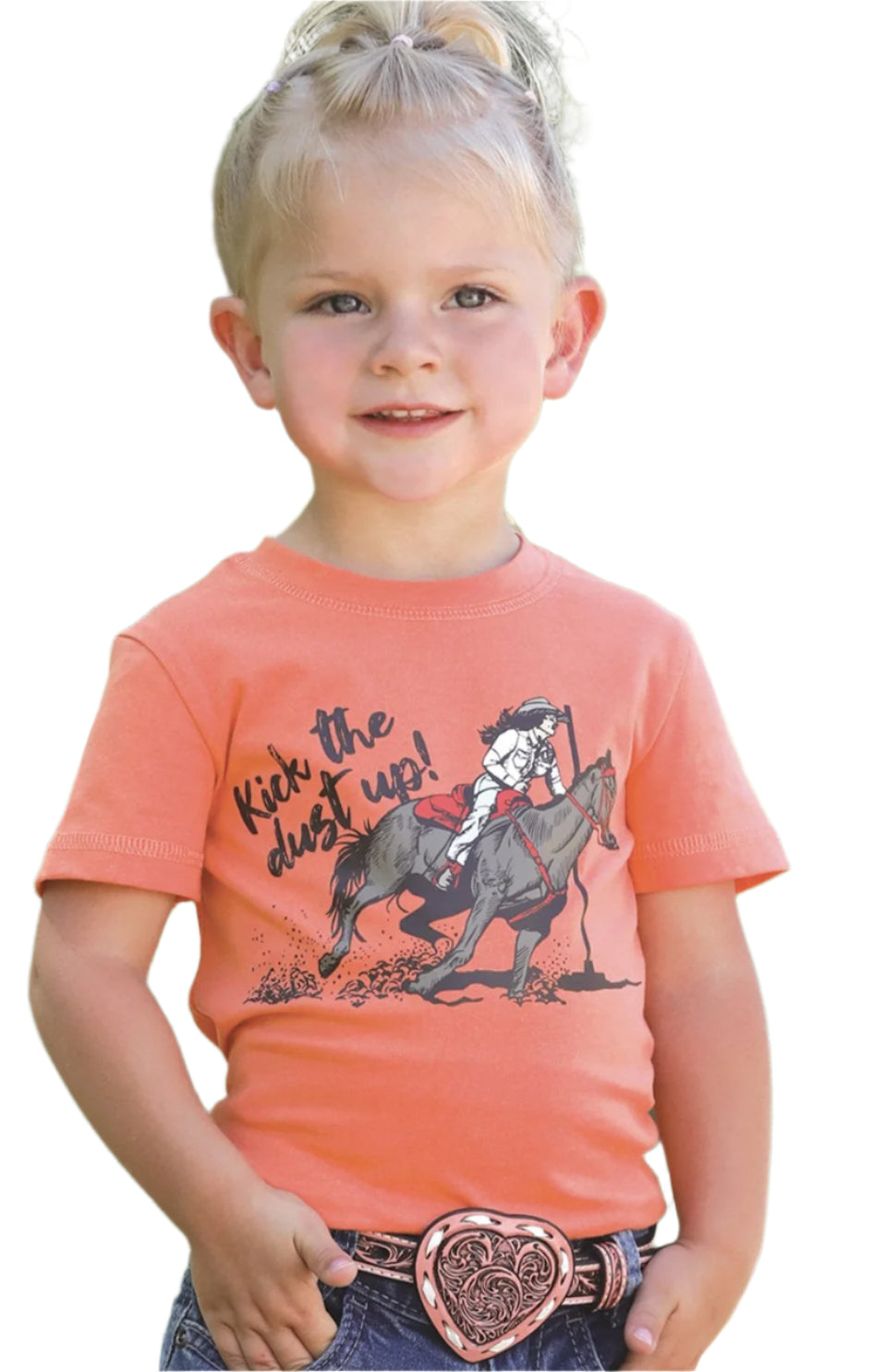 CRUEL GIRL TODDLER KICK THE DUST UP TEE - CORAL | FREDERICKSBURG β Yee ...