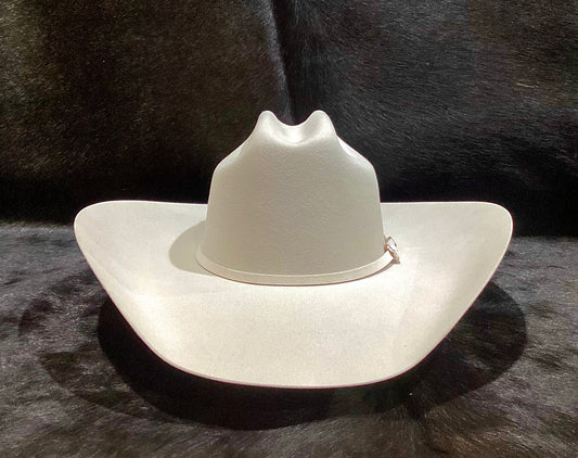 ATWOOD CRYSTAL SILVERBELLY 7X FELT CATTLEMAN HAT