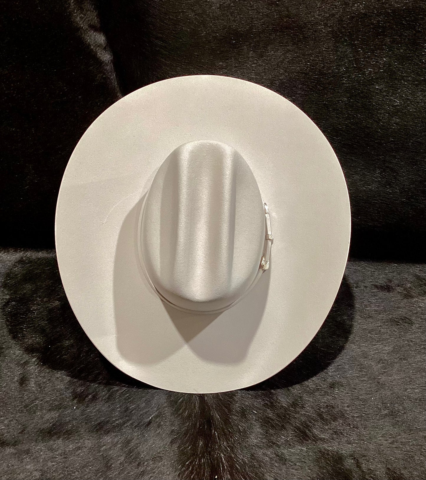 ATWOOD CRYSTAL SILVERBELLY 7X FELT CATTLEMAN HAT