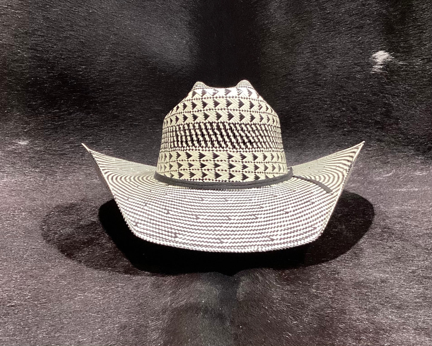 ATWOOD BLACK BART MODIFIED LOW CROWN STRAW HAT