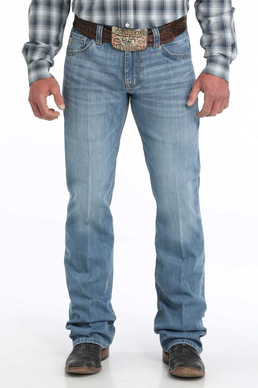CINCH MEN'S RELAXED FIT CARTER 2.0 JEANS- LIGHT STONEWASH - MAR 25