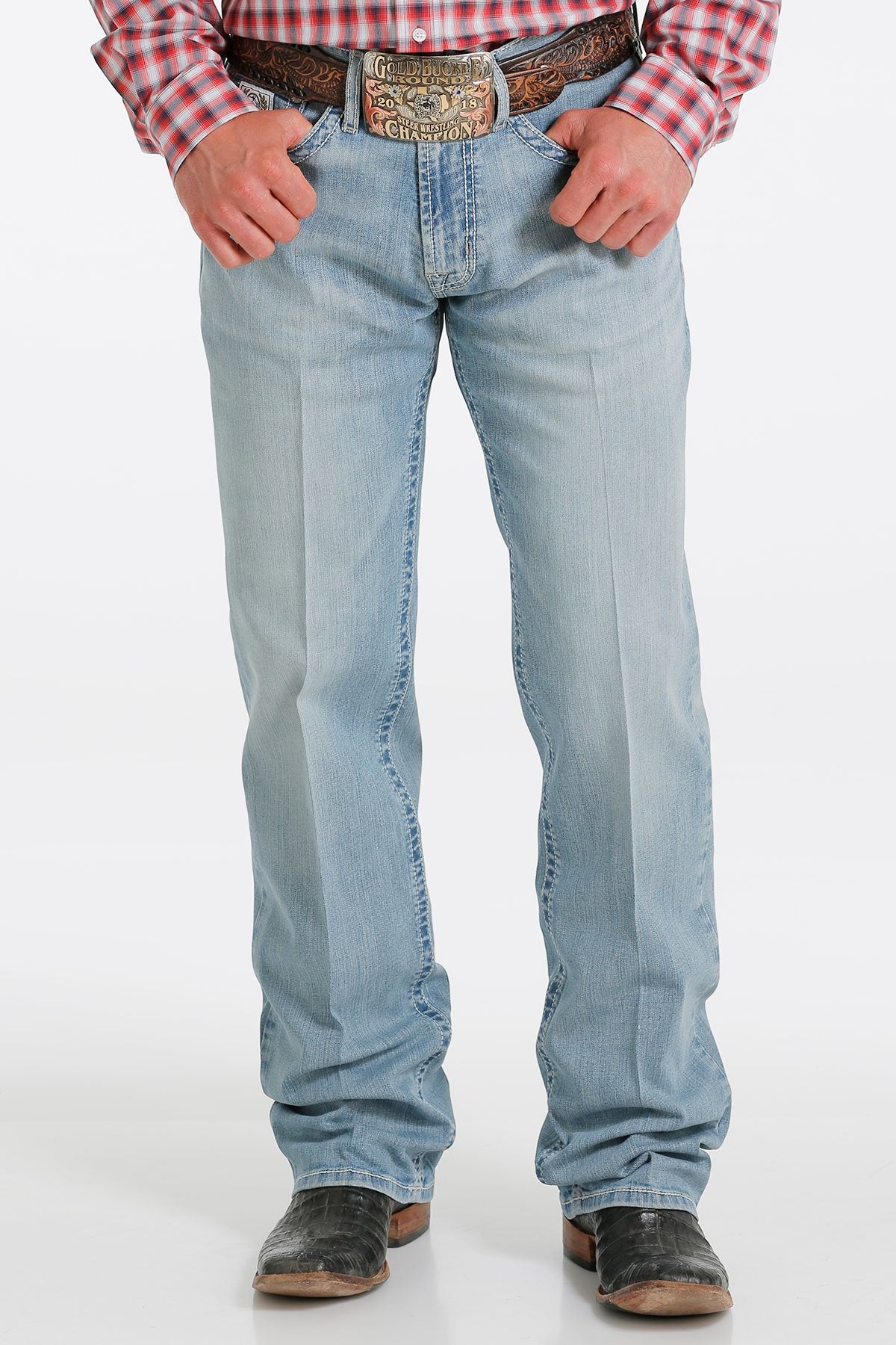CINCH MEN'S RELAXED FIT WHITE LABEL - LIGHT STONEWASH