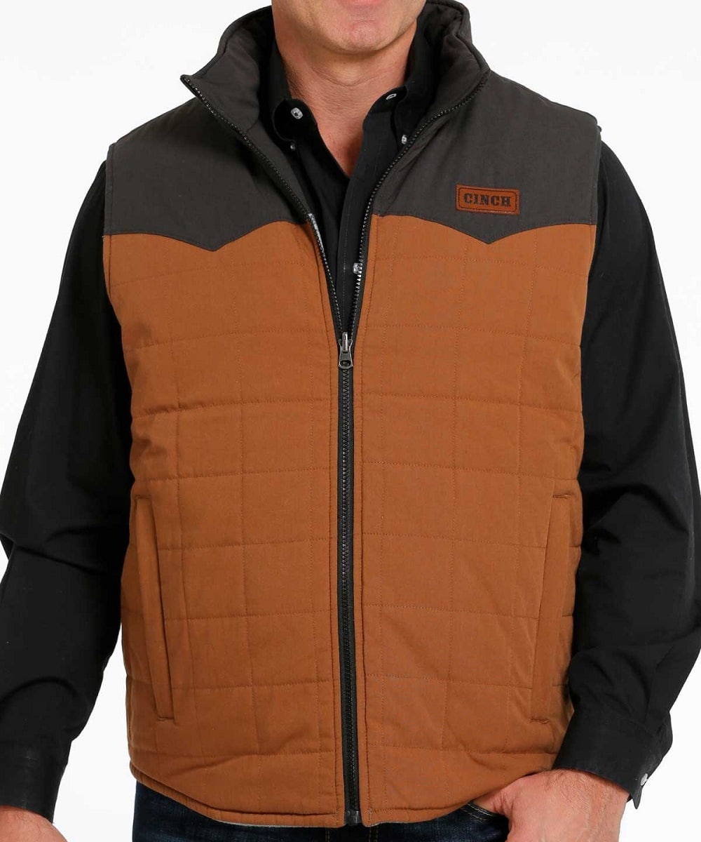 CINCH MEN'S QUILTED REVERSIBLE VEST - FALL 2025