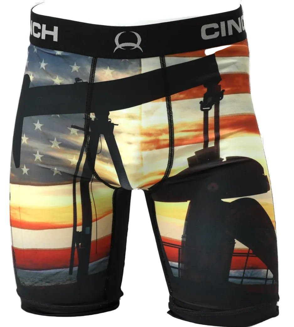 CINCH MEN'S 9" PUMP JACK BOXER BRIEF