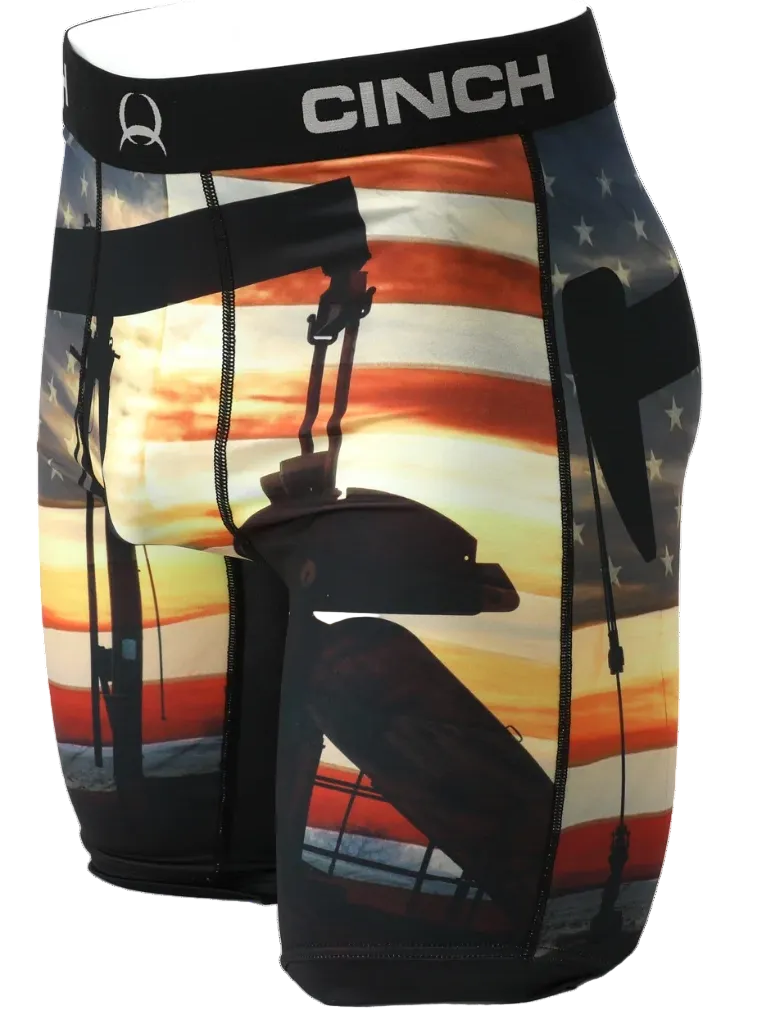 CINCH MEN'S 9" PUMP JACK BOXER BRIEF