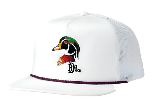 RED DIRT HAT CO WOODY HAT in WHITE