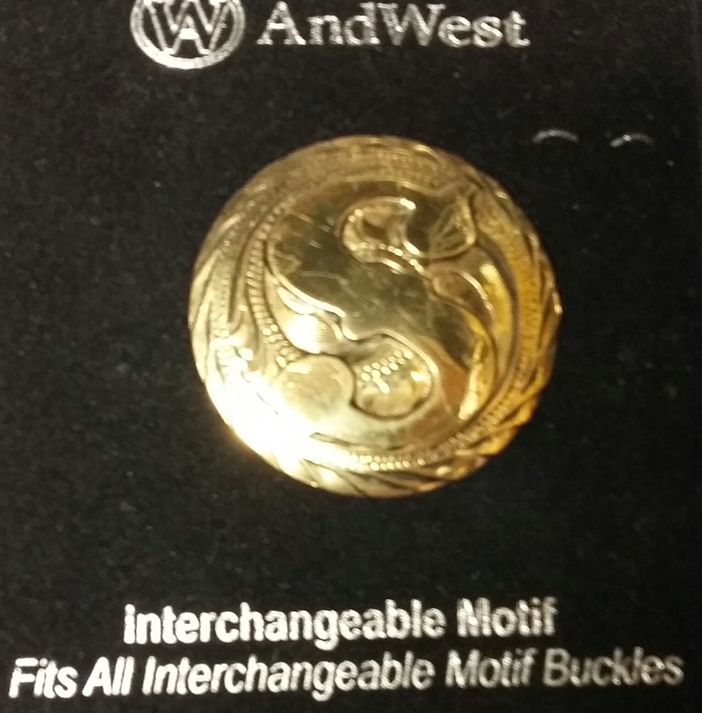AndWest Gold Plated Interchangeable Motif S