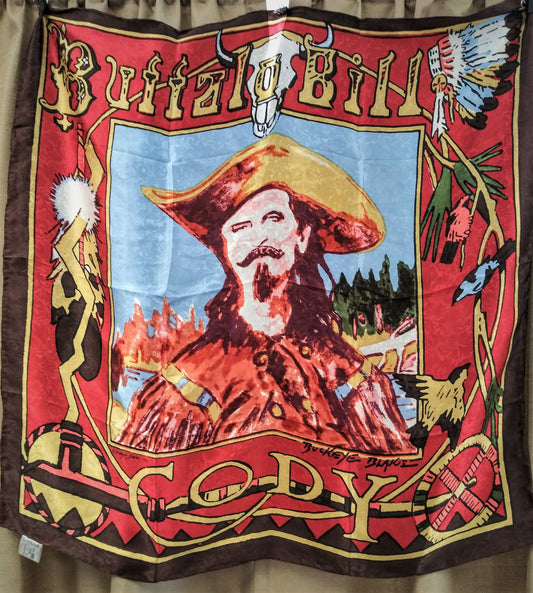 Buffalo Bill Cody Silk Scarf