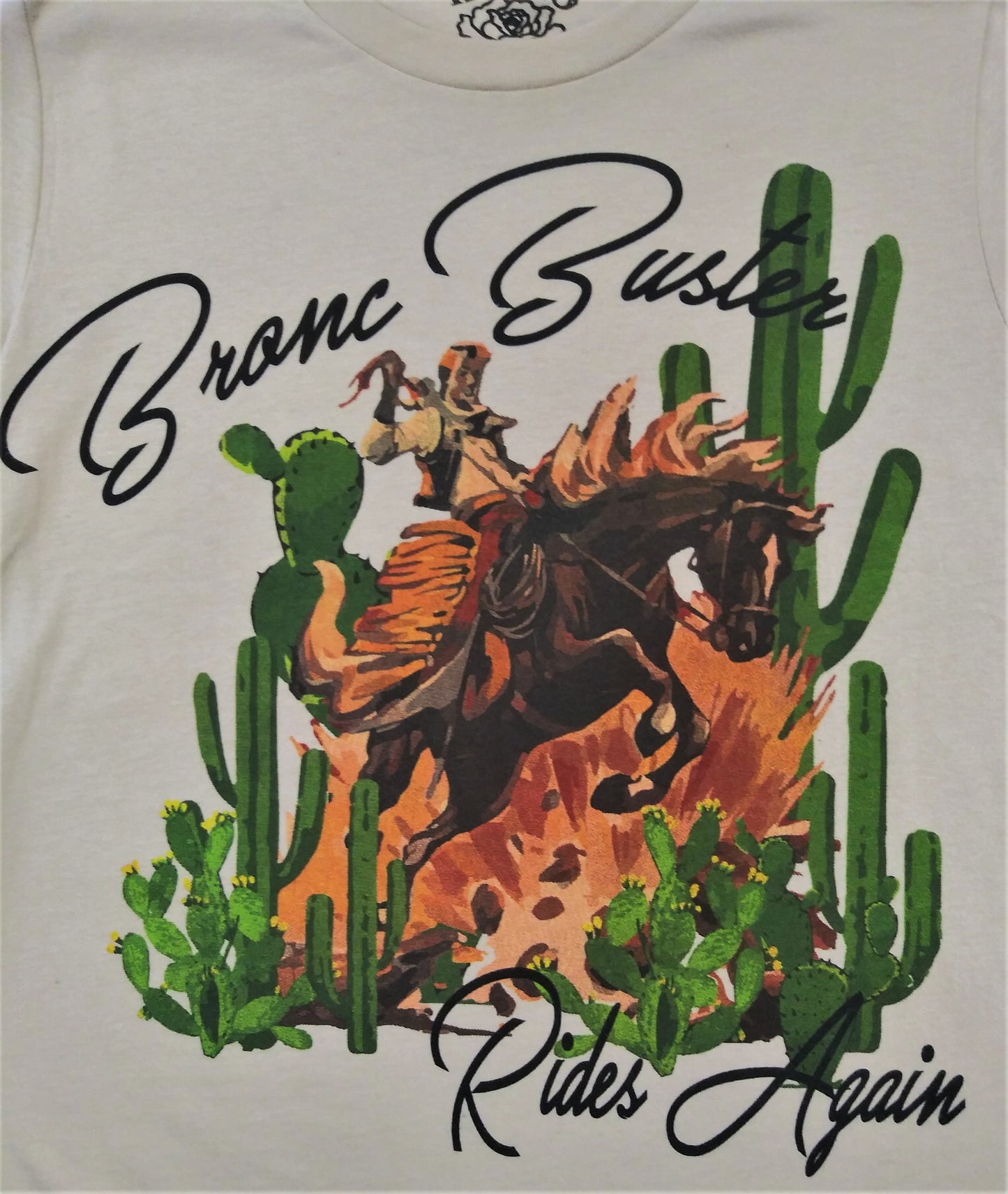 Bronc Buster Rides Again Tee