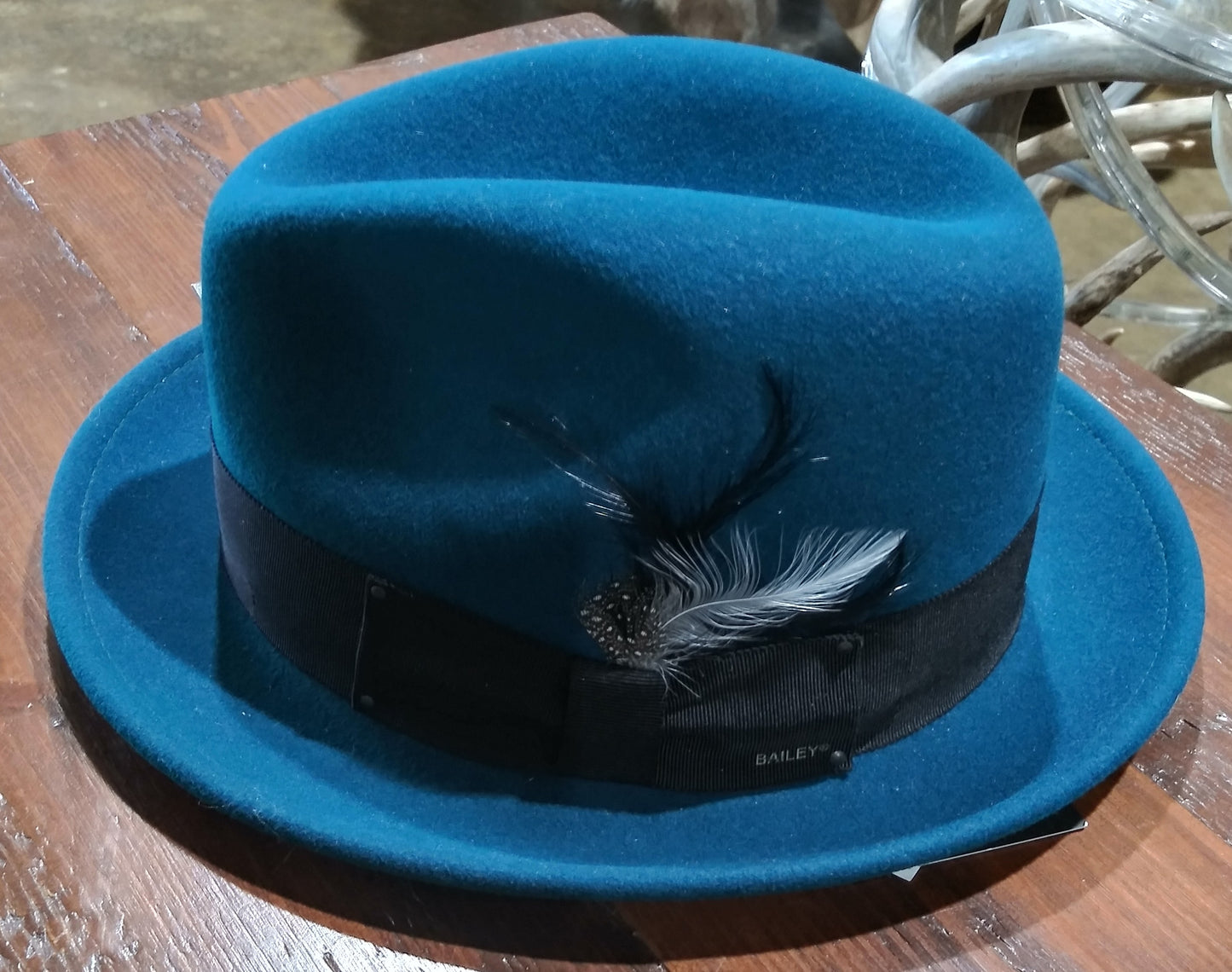 Bailey Tino Fedora in Teal