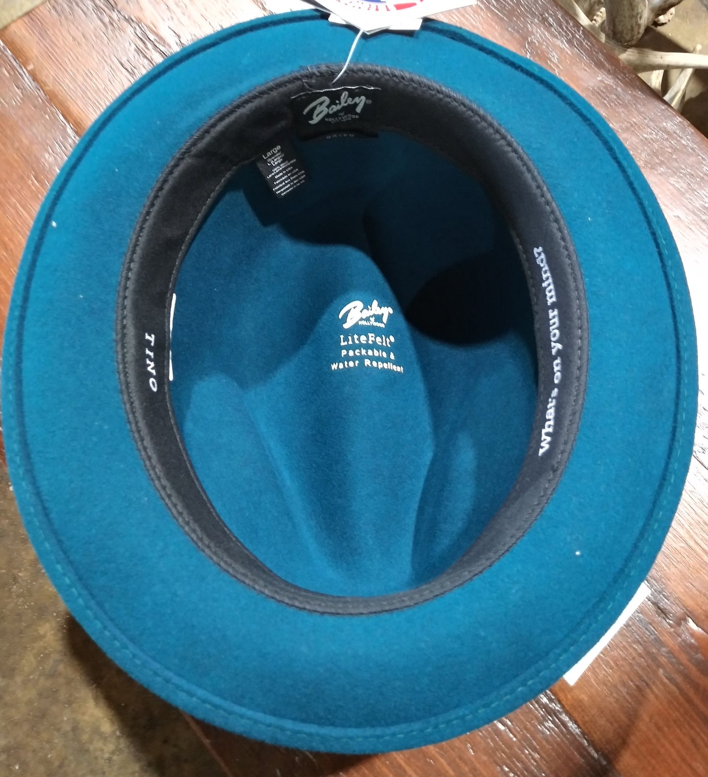 Bailey Tino Fedora in Teal
