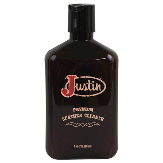 JUSTIN LEATHER CLEANER 8 OZ BOTTLE