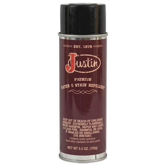 JUSTIN AEROSOL WATER & STAIN REPELLENT 5.5 OZ CAN