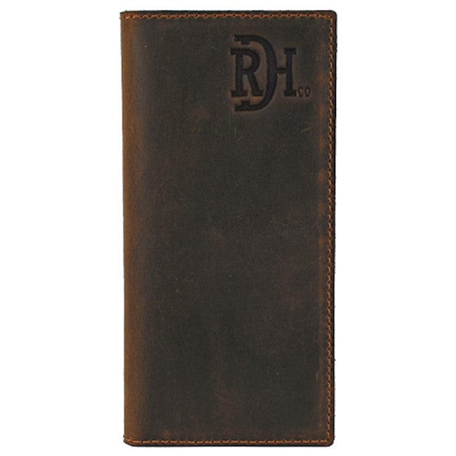 RED DIRT HAT CO MENS RODEO WALLET OILED LEATHER