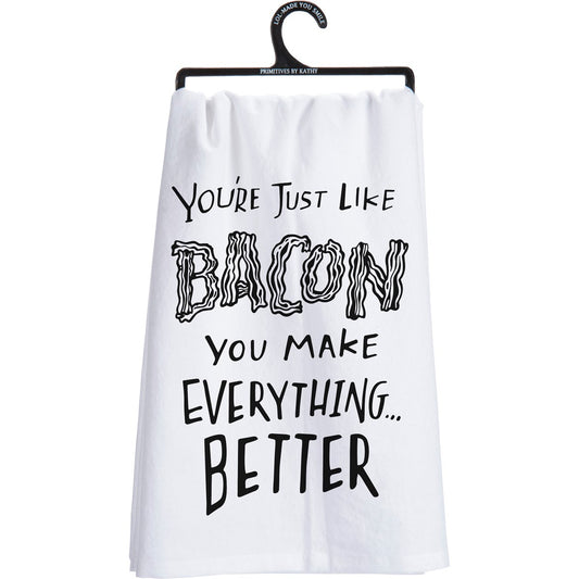 "JUST LIKE BACON" DISH TOWEL