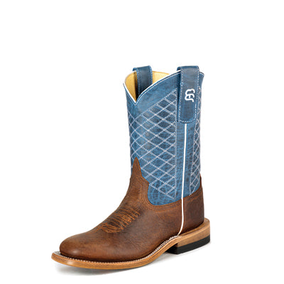 ANDERSON BEAN KID'S BLUE LAVA/TOASTED BISON BOOT