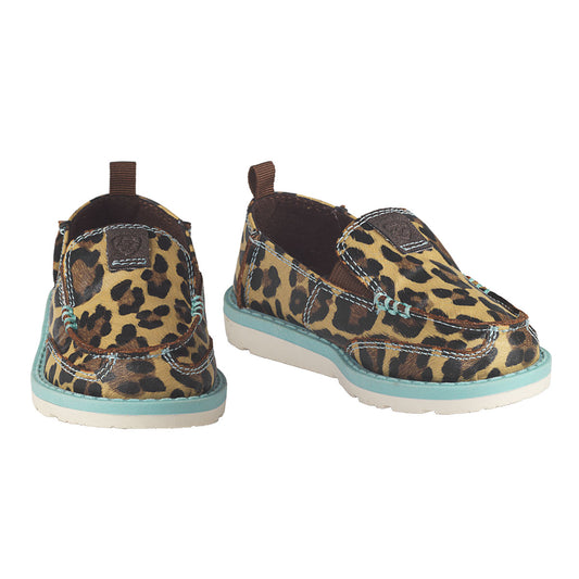 ARIAT "NATALIE" CRUISER INFANT GIRL LEOPARD SHOES