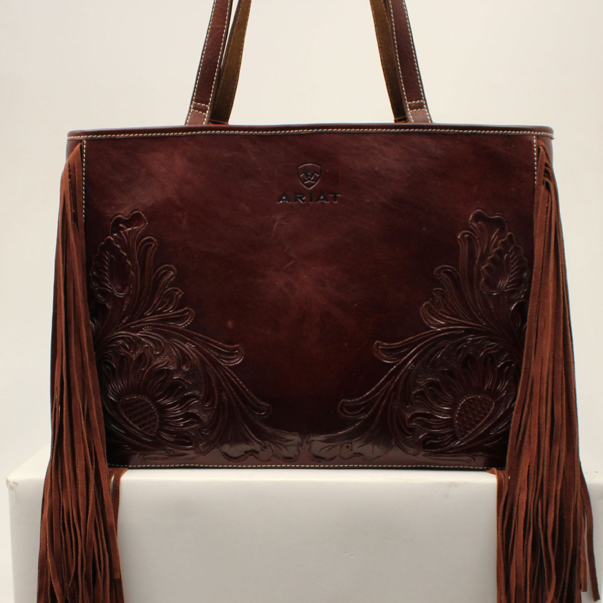 ARIAT VICTORIA COLLECTION TOTE BROWN