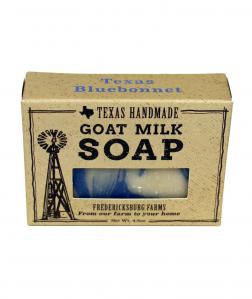 FREDERICKSBURG FARMS TEXAS BLUEBONNET GOAT MILK BAR SOAP