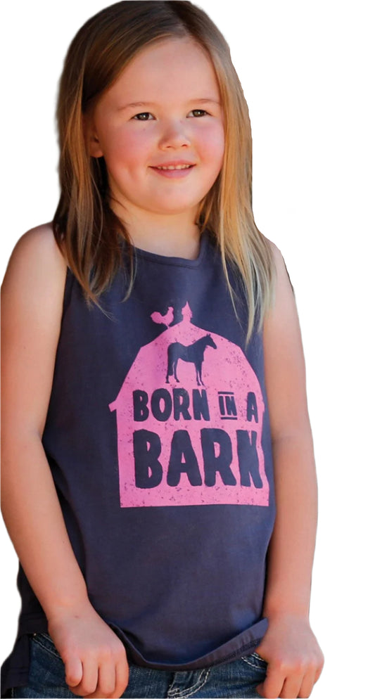 CRUEL GIRL'S BORN IN A BARN TANK - CHARCOAL