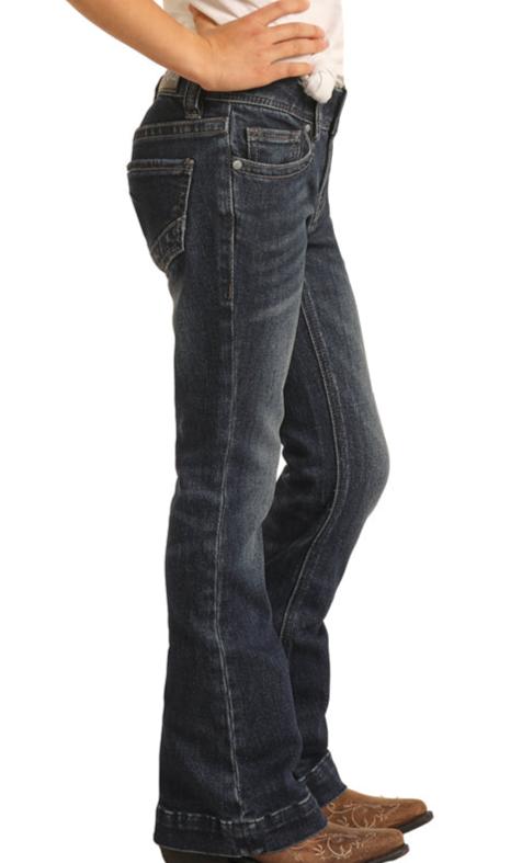 Rock & Roll Denim Girls Extra Stretch Trouser