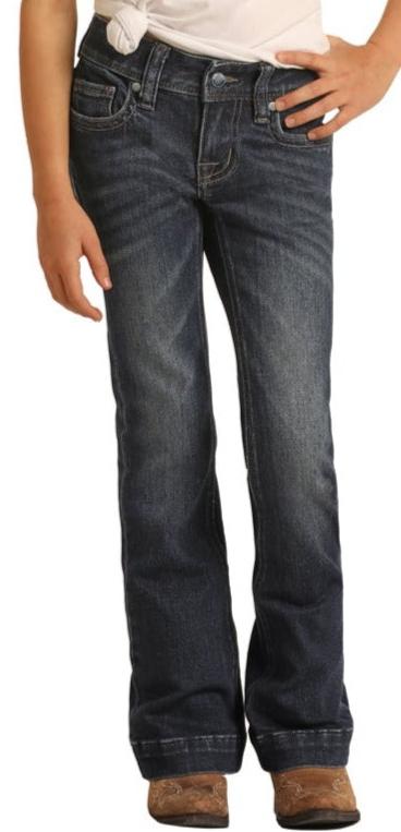 Rock & Roll Denim Girls Extra Stretch Trouser