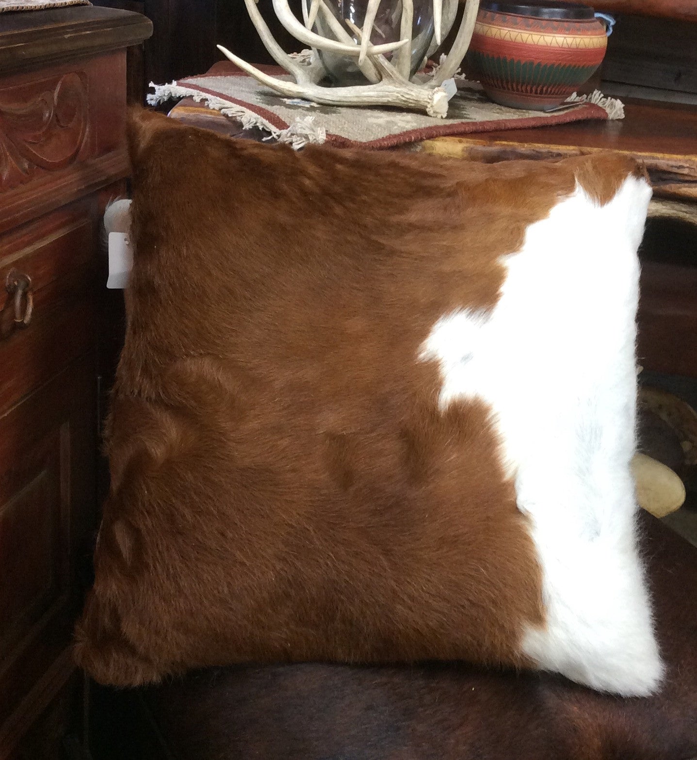 Cowhide Pillow