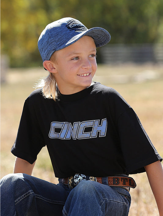 Cinch Boy Tee Black