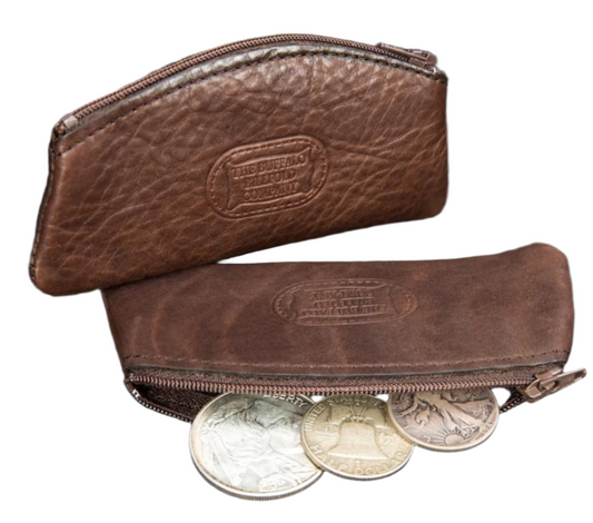 Buffalo Hide Coin Case