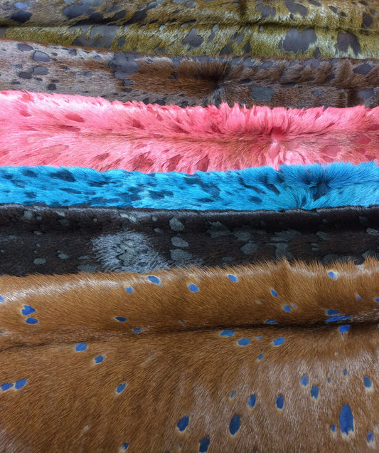Acid washed  Calf Hides
