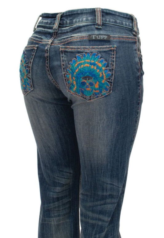 Cowgirl Tuff Sweet Chiefs Boot Cut Jeans