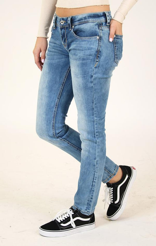 Grace in LA Skinny Distressed Jeans