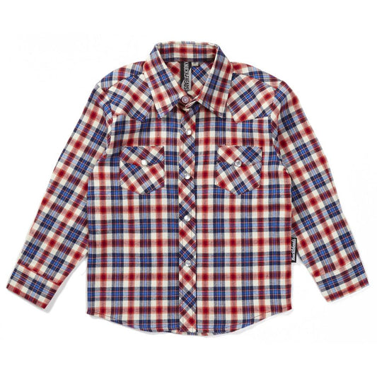 Knuckleheads Primo Rockabilly Long Sleeve Flannel Shirt