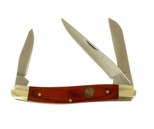 RIDGE 3 BLADED STOCKMAN KNIFE
