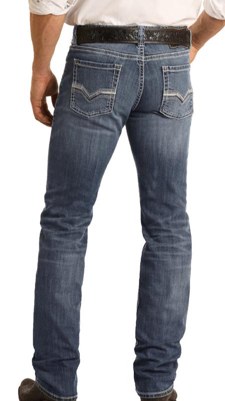 ROCK & ROLL MEN'S REFLEX REVOLVER JEANS