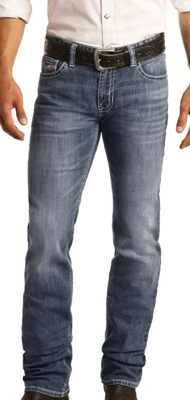 ROCK & ROLL MEN'S REFLEX REVOLVER JEANS