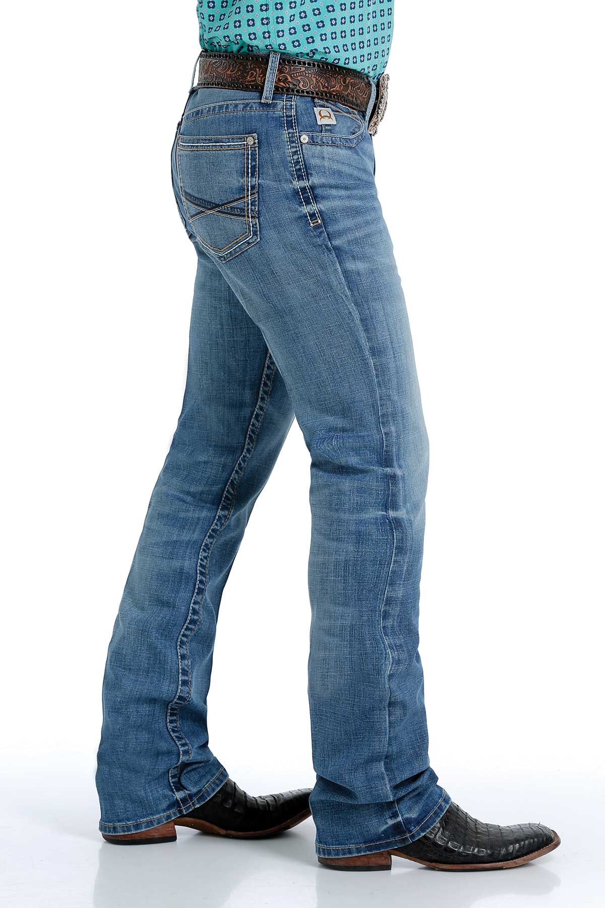 CINCH IAN SLIM BOOT CUT JEANS DARK WASH