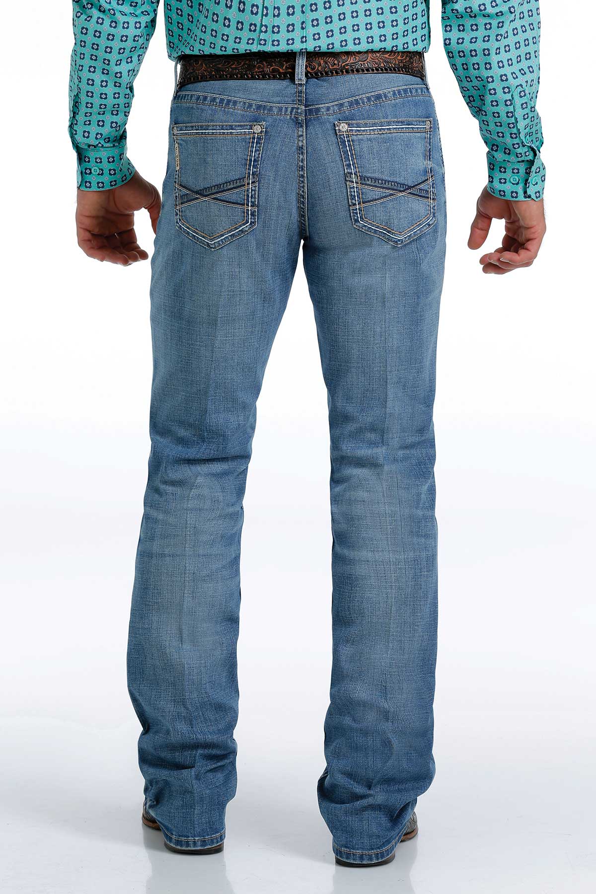 CINCH IAN SLIM BOOT CUT JEANS DARK WASH