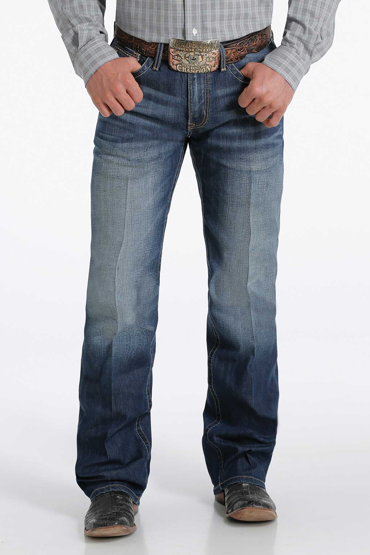 CINCH MEN'S RELAXED FIT GRANT - DARK STONE