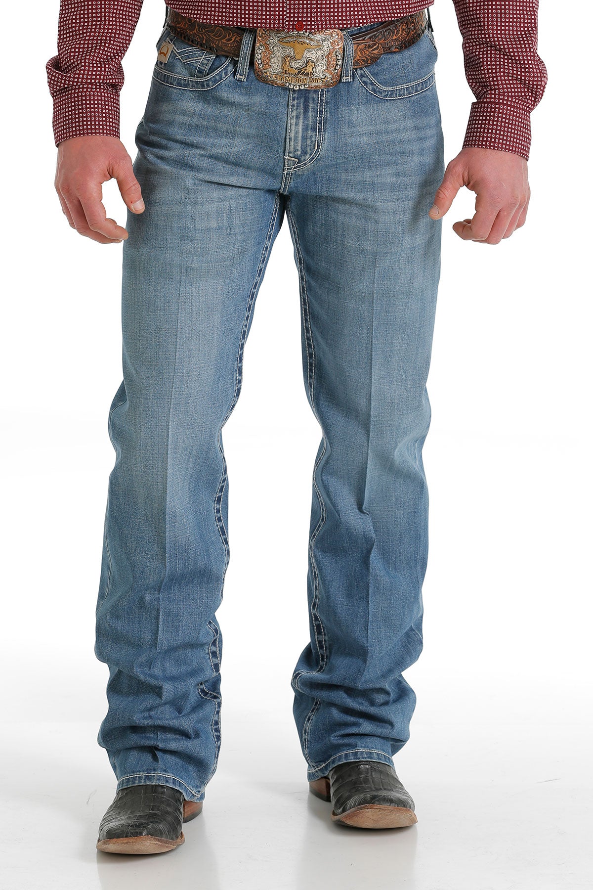 CINCH MEN'S RELAXED FIT GRANT - MEDIUM STONEWASH