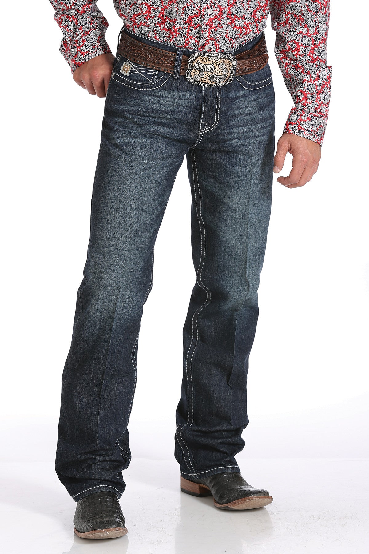 Cinch Dark Stonewash Grant Jean