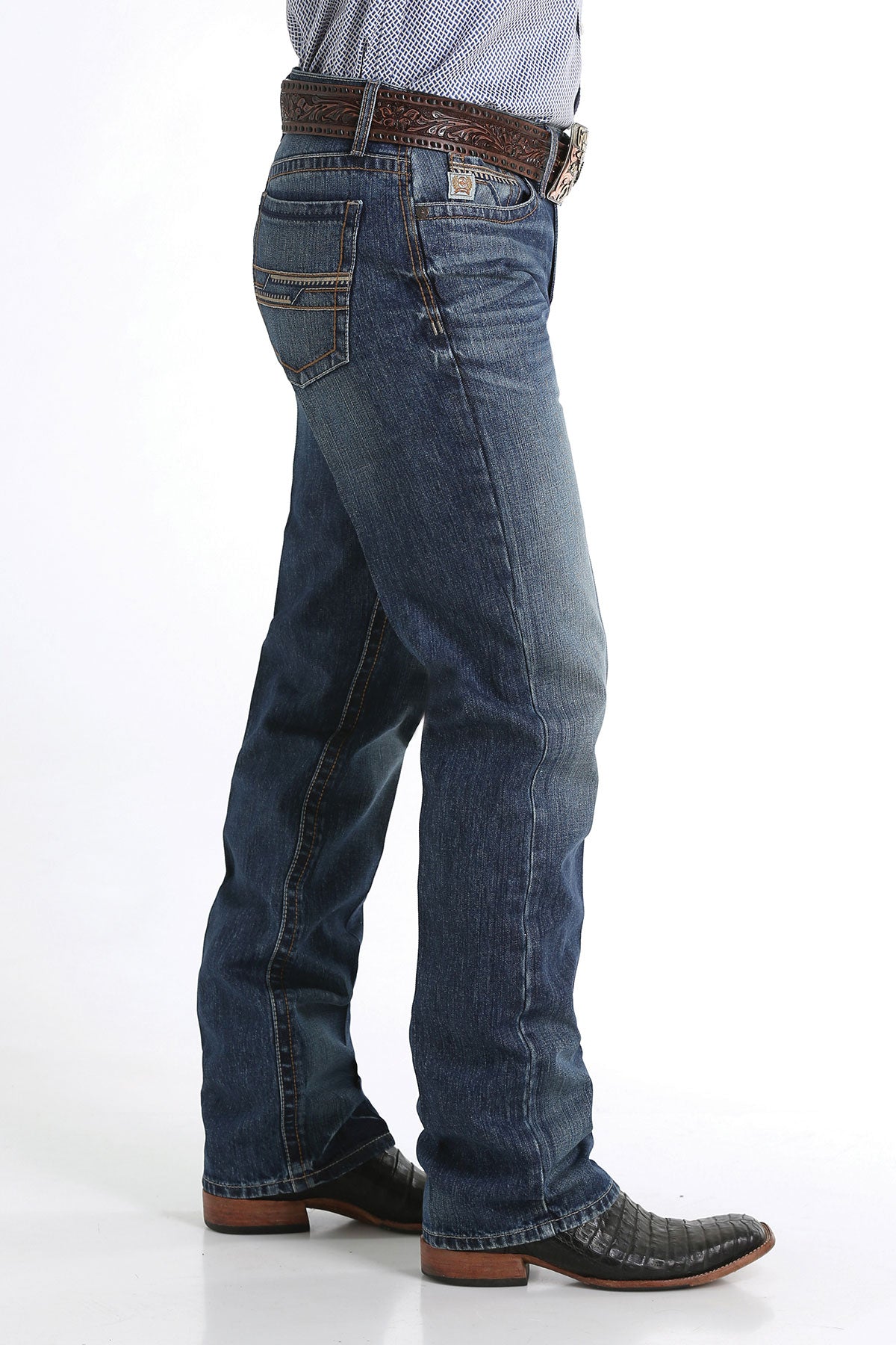Cinch Medium Stonewash Grant Jean
