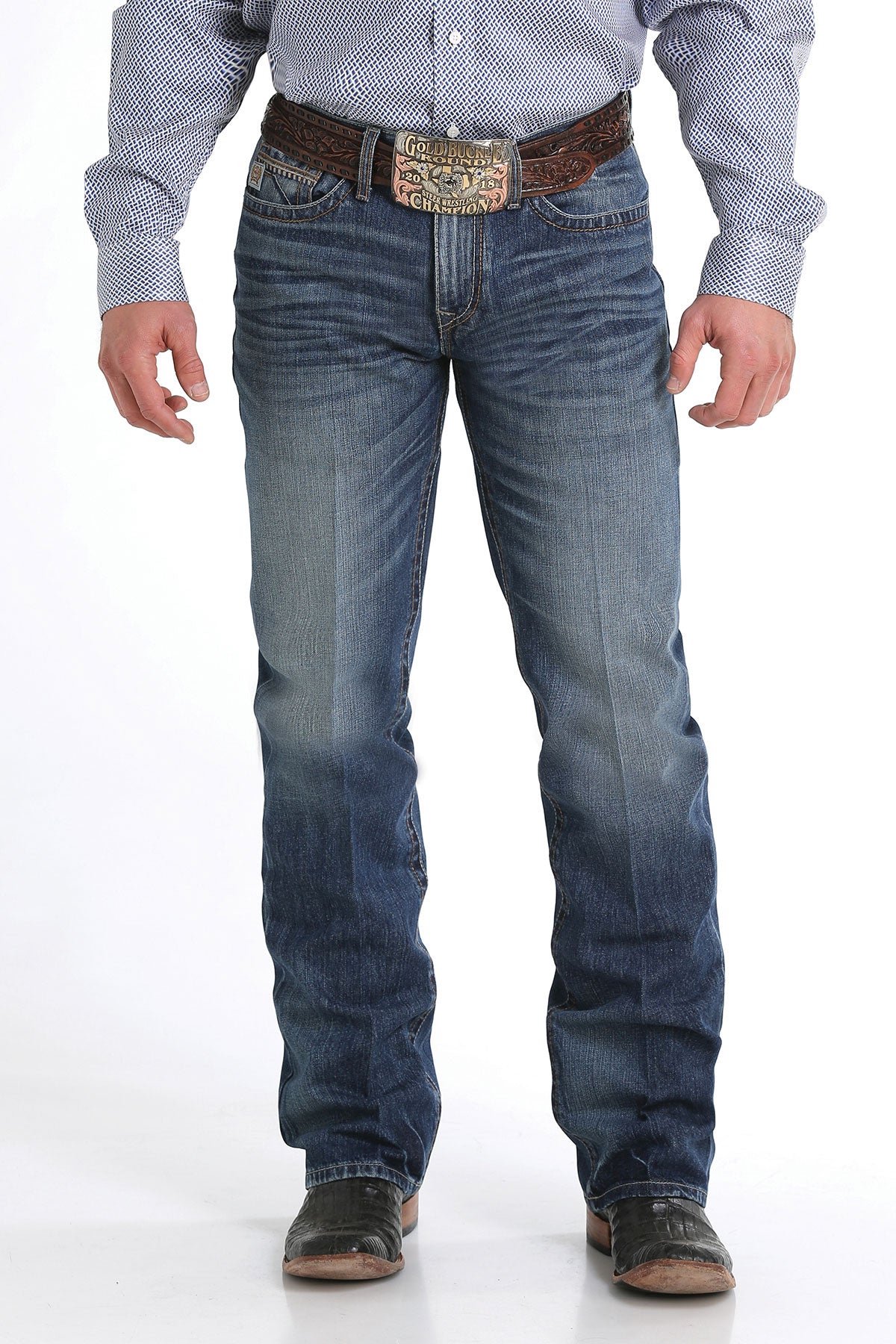 Cinch Medium Stonewash Grant Jean