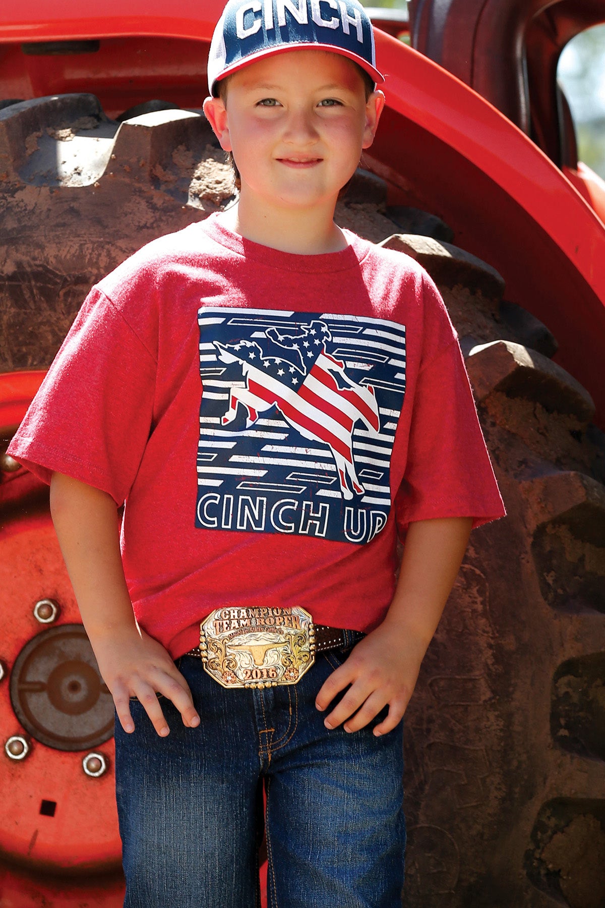 CINCH UP BOY'S GRAPHIC TEE