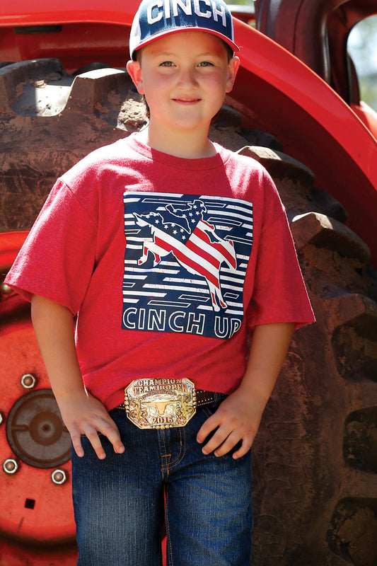 CINCH UP BOY'S GRAPHIC TEE