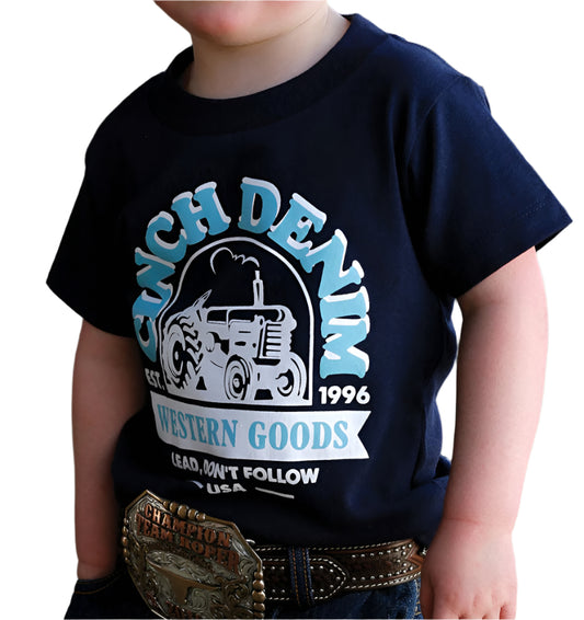 CINCH TODDLER CINCH SOUTHERN GOODS TEE - NAVY
